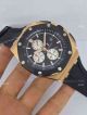 Replica Audemars Piguet Watch Black Dial Luminous Point Yellow Case  Watch (2)_th.jpg